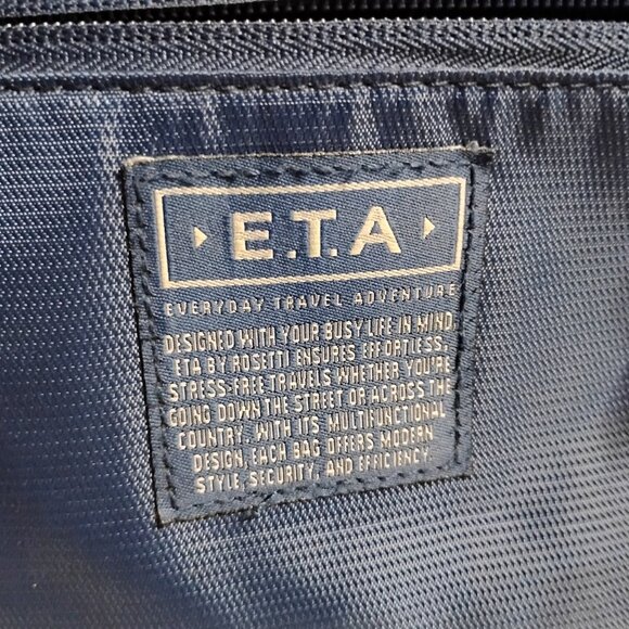 ETA Everyday Travel Adventure Crossbody Bag Blue - Picture 3 of 12